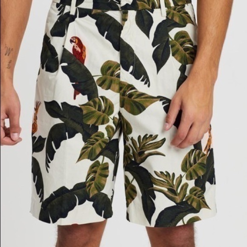 Scotch & Soda Parrot Fit Bermuda Shorts Sz…